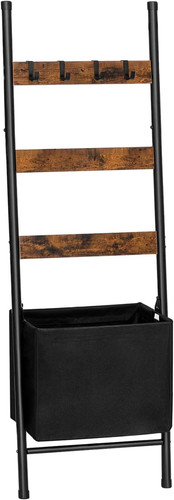 Blanket ladder with - blanket, basket